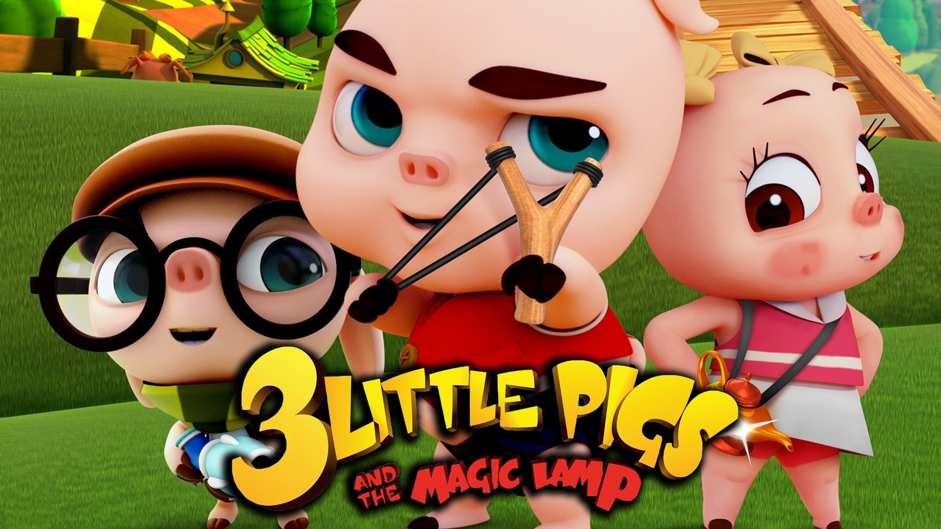 the three little pigs and the magic lamp